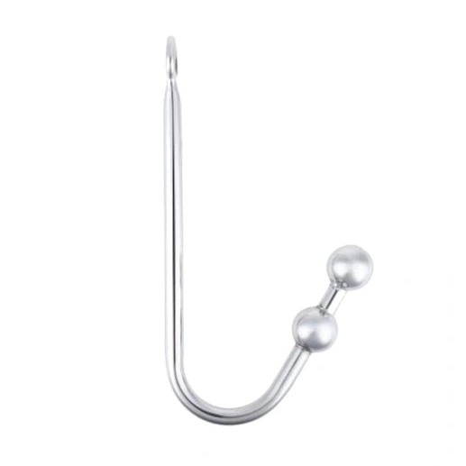 Steel Two Pleasurable 4417 Anal Stainless Balls Hook 1108